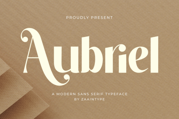 Aubriel: The Sans Serif Typeface for Clear Campaigns