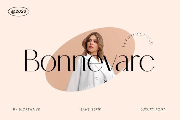 Bonnevarc: A Delicate Sans Serif Font for Makers