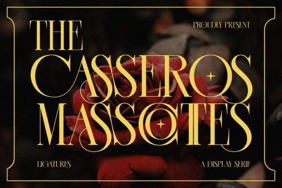 Casseros Masscottes: A Serif Typeface for Modern Editorial Design