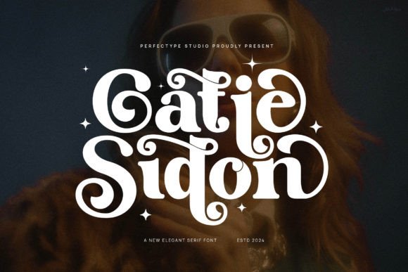 Catie Sidon: A Serif Font for Elegant Handmade Designs