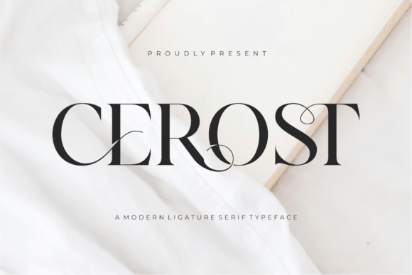 Cerost: A Serif Font for Editorial Design