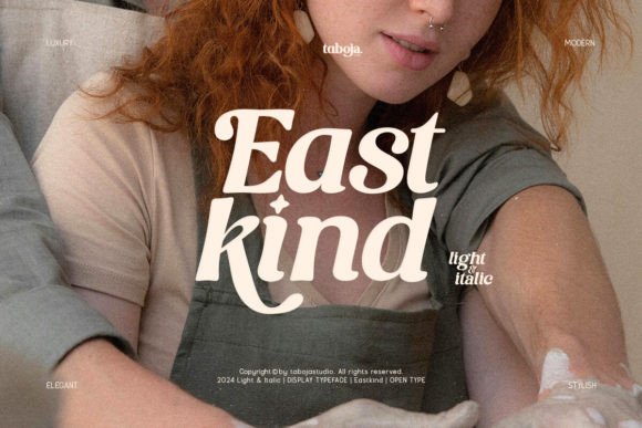 East Kind Typeface: Elegant Serif for Branding