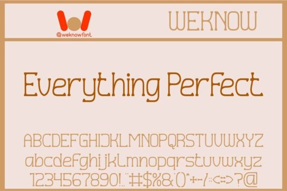 Everything Perfect: A Serif Font for Editorial Warmth