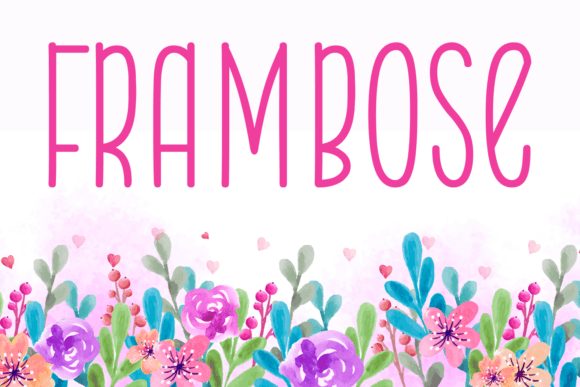 Frambose Font Review for Social Campaigns