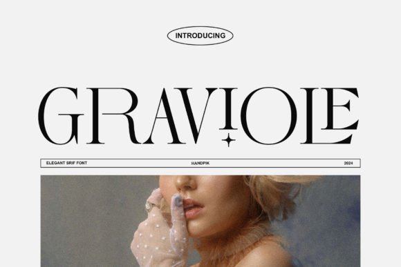 Graviole: A Serif Font for Elegant Editorial Design