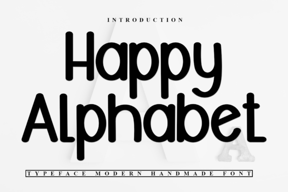 Happy Alphabet: A Handwritten Font for Branding