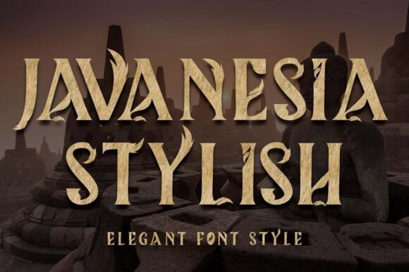 Javanesia Stylish: A Premium Blackletter Font for Web Design