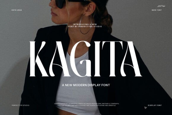 Kagita: A Serif Font for Editorial Elegance