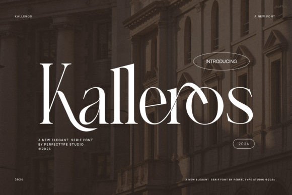 Kalleros: A Serif Typeface for Digital Elegance