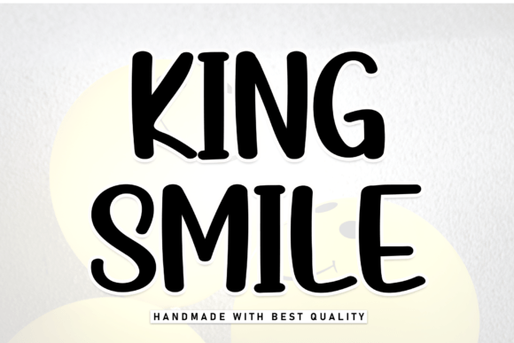 King Smile: A Modern Sans Serif Font for Branding