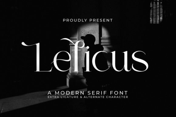 Leficus: A Refined Serif Font for Digital Design