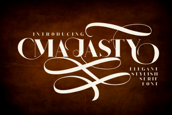 Majasty: A Refined Serif Typeface for Editorial Design