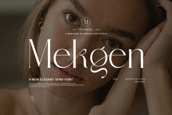 Mekgen: A Serif Font for Editorial Elegance