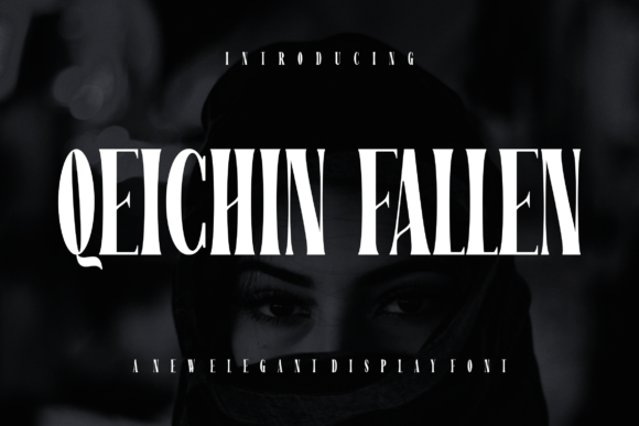Qeichin Fallen: A Serif Font for Elegant Crafts