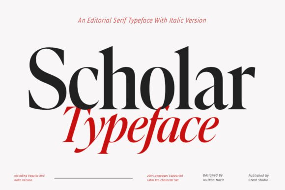 Scholar Typeface: Elevate Your Campaigns