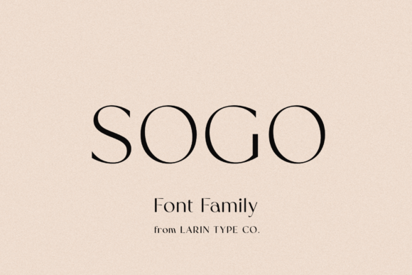 Sogo Font: Elevate Your Brand Identity