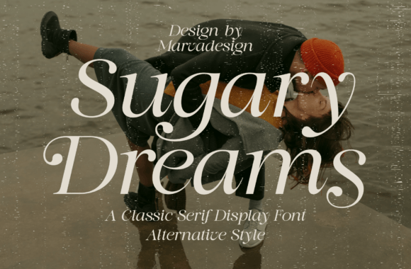 Sugary Dreams: A Sweet Serif Font for Editorial Design
