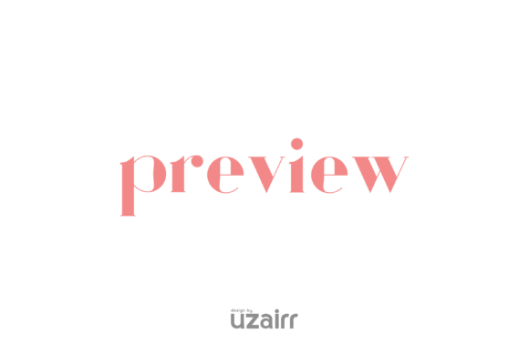 Uzairr: A Timeless Serif Typeface for Elegant Editorial Design