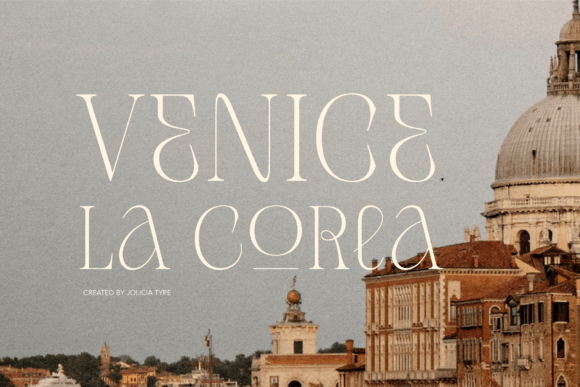 Venice La Corla Serif Font for Crafters